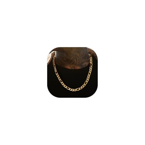 ChainsPro Silver/Gold/Black Figaro Chain for Men Women, Men Necklace Chains, 4/6/9/13 mm, 14-30inch Stainless Steel Necklaces Hip Hop Chain- Send Gift Box