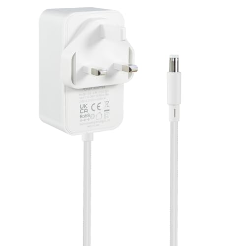 12V 2A Power Supply Adapter, AC/DC Converter Adapter Driver Transformer UK Plug 5.5 x 2.5mm(Compatible with 5.5 x 2.1mm) for LED light CCTV Camera