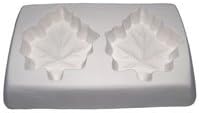 Glass Fusing/Slumping Supplies : Maple Leaf Casting Mold
