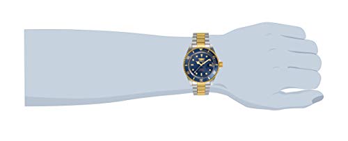 Image of Invicta Stainless Steel Diver's 200M Automatic Blue Dial Analog Watch - for Men 35703