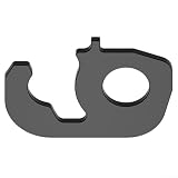 Yhenlovtt Guarnizione per corona della bici, rondella anti-allentamento in lega di alluminio, piastra di bloccaggio della guarnitura cava per MTB da strada, compatibile con serie XTR/XT/105