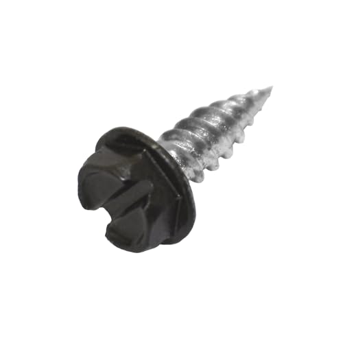 MALCO HW7X1/2ZRBG Zip-in Self Piercing Sheet Metal Screws 100 Pack
