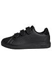adidas Unisex Kids Advantage Base 2.0 Shoes Children, Core Black/Core Black/Grey Six, 2.5 UK