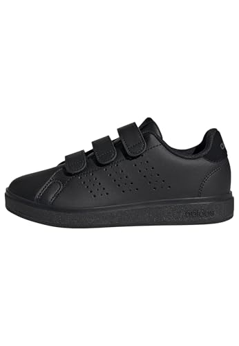 ADIDAS Advantage Base 2.0 Kids Sneaker for Unisex-Child, Black, 17.5 cm