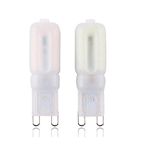 Mini lámpara Led G9 de 3W AC220V con luz blanca cálida KJXP
