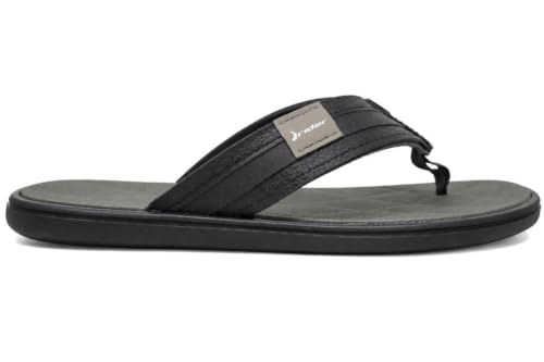 Rider Sandalias Malta AD R83877 Negras para Hombre | Chanclas de piscina cómodas con Plantilla EVA - Hombre color: negro talla: 47