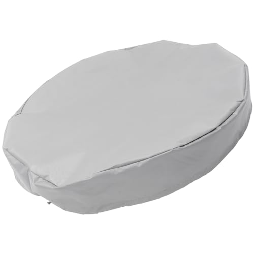 SUPVOX Cover for Rain Barrel with Drawstring,Water Proof Stretchable Drum Cover with Drawstring,Water Storage Barrel for Universal Rain , All Weather Protection