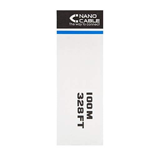 RJ45 Cat.5E FTP AWG24 Rigid Ethernet Network Cable, Grey, 100mts Coil