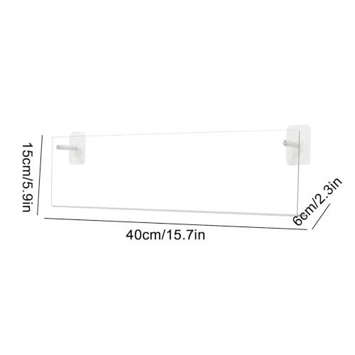 Rangement pour disques vinyles mural | Support flottant sans perçage - 6