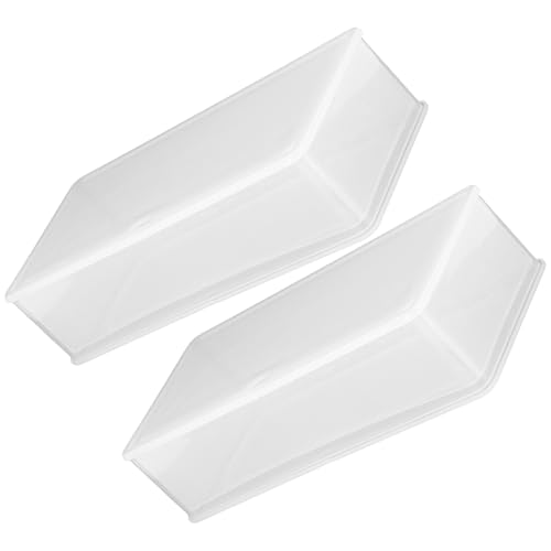 Set de 2 cajas transparentes para monedas y billetes