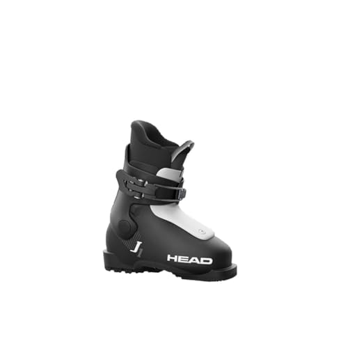  HEAD Scarponi da sci J 1 Junior, colore: nero/bianco, taglia: 165 (603565-165)