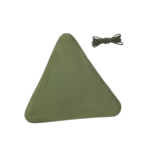 UPKOCH Outdoor Fishing Stool Portable Triangle Cloth Camping Stool with Rope Lightweight and Durable for Hiking Travel and Outdoor Activities