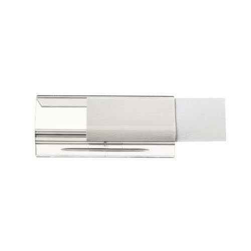 Leitz Ultimate Plastic Tabs for Suspension File Clear Ref 17500002 [Pack 25] + Free finchley Refill Pen (10)