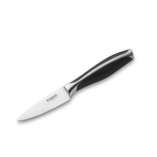 Kuppels CHEF Schälmesser | exzellente Schärfe & schnitthaltig | hochwertiger Klingenstahl | Schälmesser scharf | Küchenmesser klein scharf | Obstmesser & Gemüsemesser | 8,5 cm Klinge
