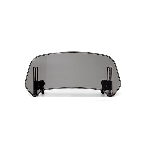 KYhats Motorrad Scheiben Windabweiser für BMW F900R F900XR F650GS F700GS F800GS F650CS F800R Frontglas Windschutz Windschild Bildschirm Spoiler Visier Windschutzscheibe Zubehör,Small Smoke