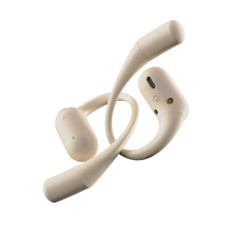 Image of NG Earsafe x WeHear SafeBuds Open Ear OWS Earbuds | AI Translation 100+ Languages | Live Transcription | 30H Battery | 15mm Driver | Dual Pairing | IPx4 | Touch Controls | HD Calls | Ivory