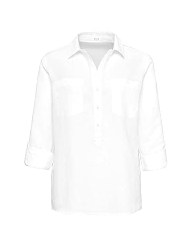 OPUS Damen Bluse Fredda weiß 42