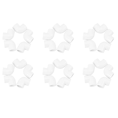Eeskvrebuz 30�� ���a20mm 90�p�x �G���{PVC�ǌp��A�_�v�^�R�l�N�^ �z���C�g