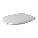 Produktbild Duravit 66810000 WC-Sitz Duraplus Compact weiß mit Deckel und Befestigung aus Edelstahl