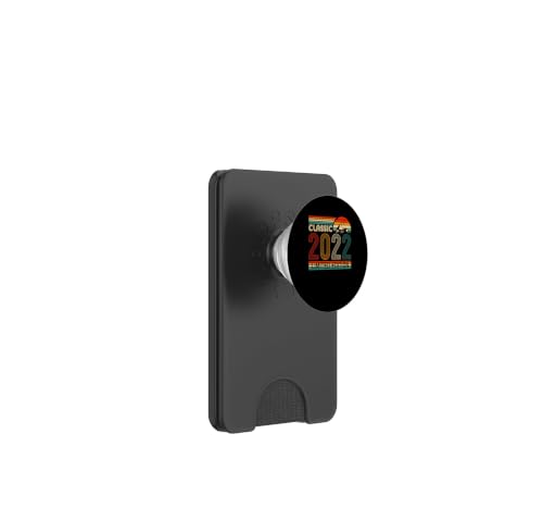 Classic 2022 Limited Edition Retro Birthday 2022 Vintage PopSockets PopWallet pour MagSafe