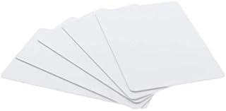 200 Pack - Premium Blank PVC Cards for ID Badge Printers - Graphic Quality White Plastic CR80 30 Mil (CR8030) by Specialist ID - Compatible with Most Photo ID Badge Printers (White)