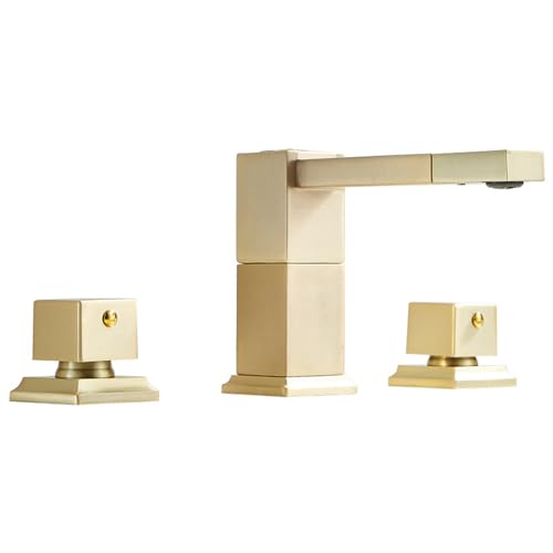 Mitigeurs de lavabo 3 trous rotation 360 robinet salle de bain