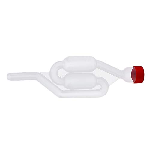 Chowceng Air Lock Homebrew Vino La fermentación de plástico de un Solo Sentido de la válvula de Escape del Sello de Agua Herramienta de la Cerveza Bolsa de Aire