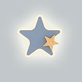 ✔ Temperatura de 3 colores: la lámpara de pared LED para la habitación de los niños produce una agradable luz cálida / luz blanca / luz neutra que se puede usar para leer, cambie el color de la luz con el interruptor de pared