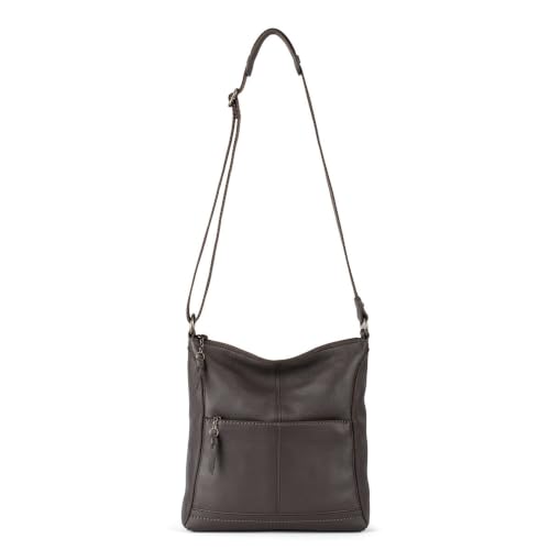 Image of The Sak Lucia Leather Crossbody Purse, Zipper Closure with Adjustable Strap