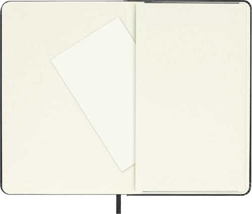 Moleskine Klasik Noktalı Kağıt Defter, Sert Kapaklı ve Lastikli Kapaklı Günlük, Siyah Renkli, Cep Boyu 9 x 14 cm, 192 sayfa - Görsel 6