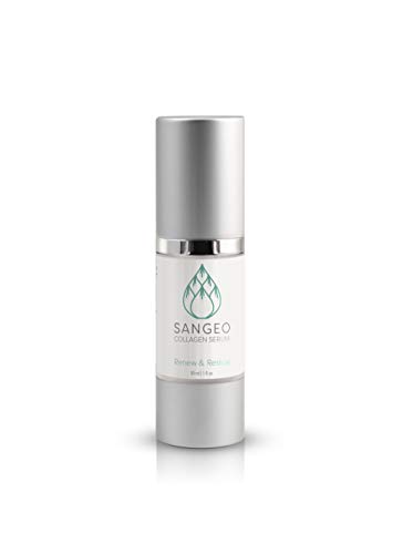 Sangeo Day/Night Collagen Serum To Enhance Complexion- Deeply Hydrate- Diminish Fine Lines and Wrinkles