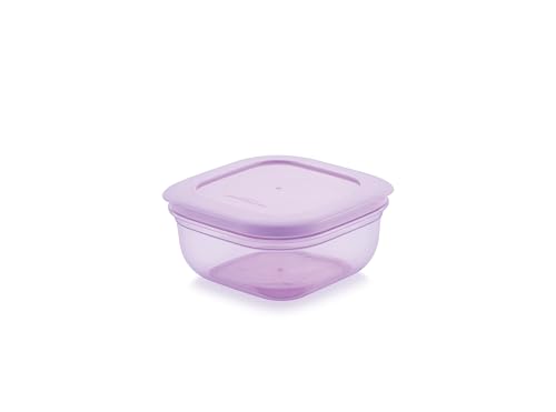 Image of Mastercook Airtight Square Food Storage Containers Set of 5, Lavender