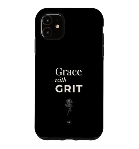 Grace with Grit ? �~�j�}���X�g�����G���p���[�����g���b�Z�[�W �X�}�z�P�[�X iPhone 11 �p