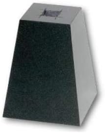 Amazon 束石 沓石 黒御影石 ほうちん柱石 山西黒雪国型 標準型4 5寸10個 135 219 300mm 貫通穴無し 本磨き仕上げ 石材