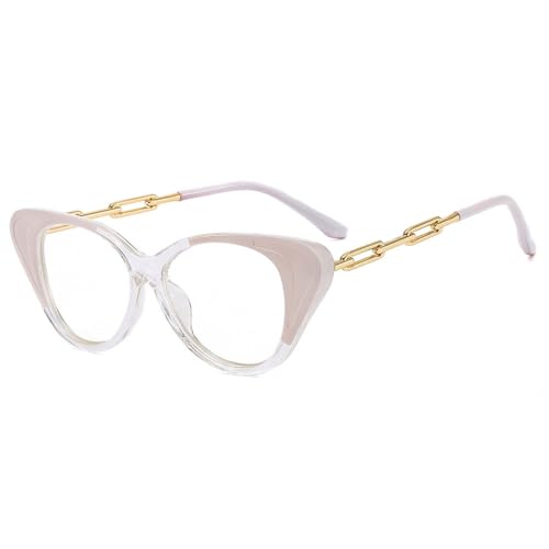 Lunettes de chat femmes monture vintage colorblock accessoire mode
