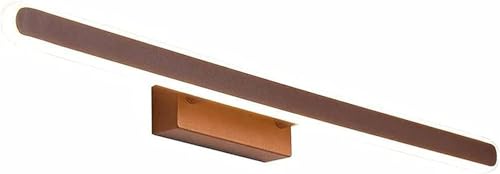 Lampe de miroir à LED 3 couleurs éclairage de salle de bain applique murale minimaliste