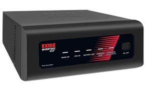 EXIDE Pure Sine Wave Invertor Star 850va, Black