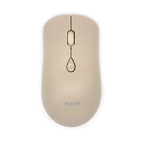 Bluetooth＆2.4G、充電式静音ワイヤレスマウス、2台PC対応、3段DPI、かわいい、...