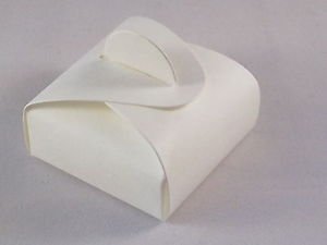 40 x Ivory Chocolate Wedding Favour Boxes