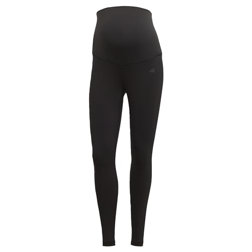 adidas Mujer Yoga 7/8 Leggings (Maternity), Black, L