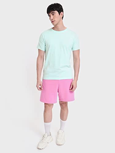 Image of Bewakoof Men's 100% Cotton Solid Regular Fit Half Sleeve Round Neck T-Shirt | Tshirt for Men Cotton| Casual Wear | Street Wear