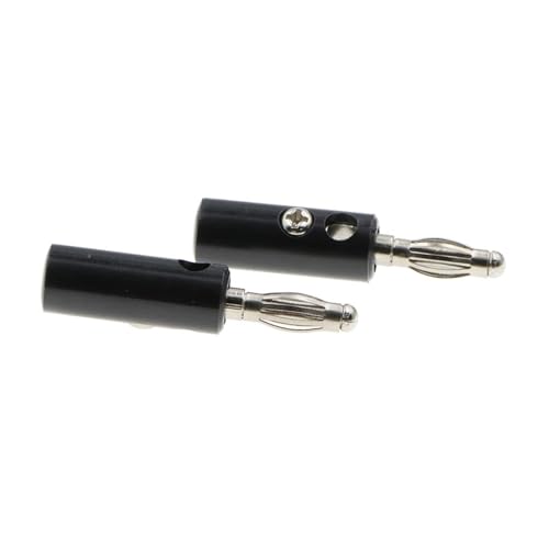 Prise banane 4 mm mâle pour brancher et débrancher vos enceintes