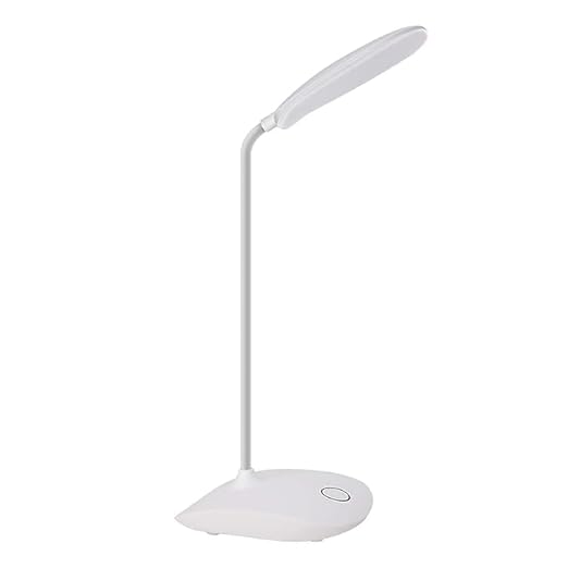 Plastic Desk Lamp, Daylight White, Pack of 1 Lamp, 1 USB Cable, 1 Operating Manual