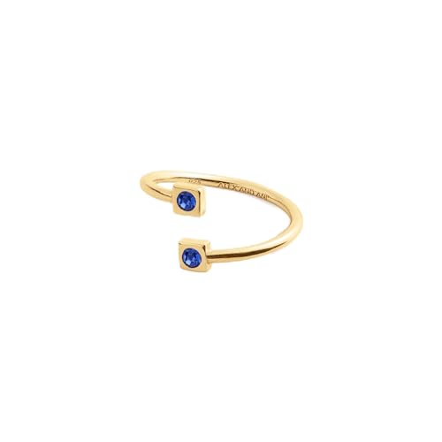 Image of Alex and Ani September Birthstone Sapphire Ring Wrap