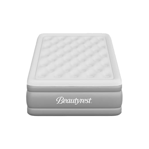 Beautyrest Skyrise Air Bed Mattress with Edge Support and Express Pump, 14" Twin