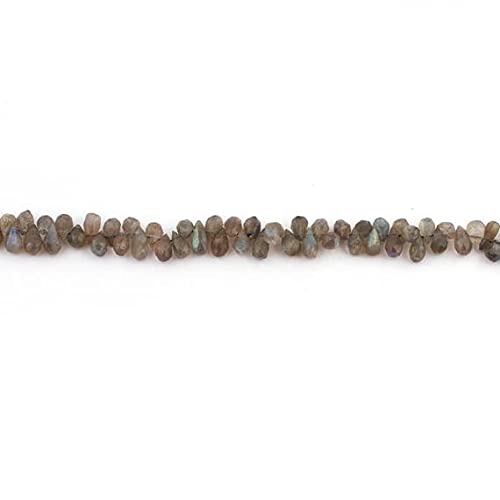 Perles labradorite naturelle facettée LKBEADS de qualité supérieure en forme de larme