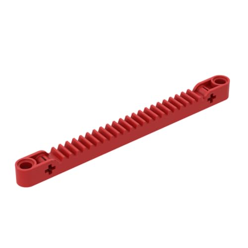 Gobricks GDS-1169 64781 Technic Zahnstange 1 x 13 mit Achs- und Stiftlöchern, 10 Stück, kompatibel mit Lego Toy 64781, DIY-Teilen und MOC-Komponenten für große Ziegelmarken, Farbe: Rot 21 Gobricks GDS-1169 64781 Technic Zahnstange 1 x 13 mit Achs- und Stiftlöchern, 10 Stück, kompatibel mit Lego Toy 64781, DIY-Teilen und MOC-Komponenten für große Ziegelmarken, Farbe: Rot 21