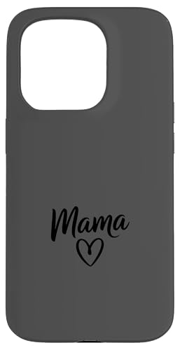 Mama Heart - Simple Aesthetic Mom ���^�����O - �����Y �X�}�z�P�[�X iPhone 15 Pro �p
