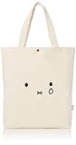 [ハピタス] トートバッグ miffy ミッフィー HAP6009 背面ポケットタイプ B108フェイスナキガオ Free Size