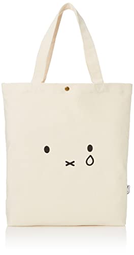 [ハピタス] トートバッグ miffy ミッフィー HAP6009 背面ポケットタイプ B108フェイスナキガオ